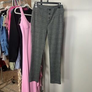 Halara Flex™ High Waisted
Houndstooth Plaid Skinny Work Pants